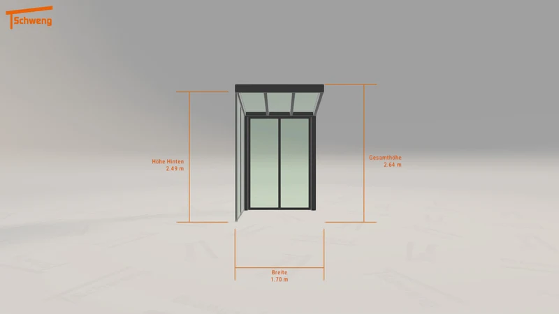 #DE Schweng Terrassenüberdachung S350 (ID 77w7bj)
