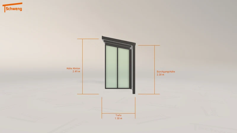 #DE Schweng Terrassenüberdachung S350 (ID 5m8mzz)