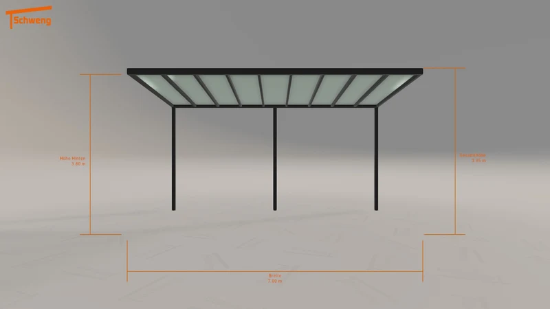 #DE Schweng Pultdachcarport S350 (ID 9wywvp) #MTG