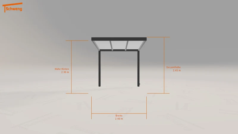 #DE Schweng Terrassenüberdachung S350 (ID n5d5d4)