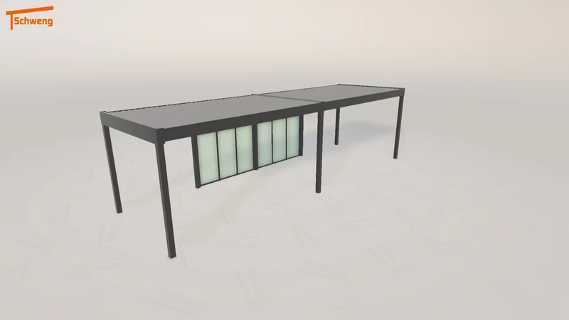 #DE Schweng Flachdachcarport C600 (ID dvqk8m) #MTG