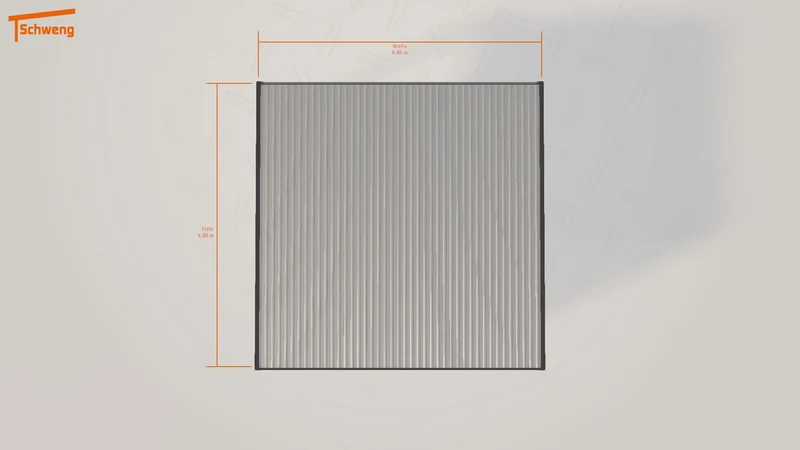 #DE Schweng Flachdachcarport C600 (ID mjpy54) #MTG