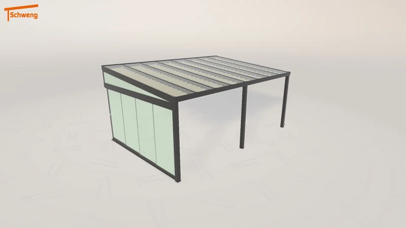 #DE Schweng Terrassenüberdachung S400 (ID n5dqpj)