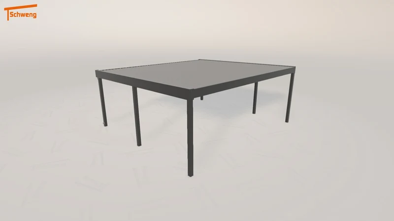 #AT Schweng Flachdachcarport C600 (ID pb9mny)