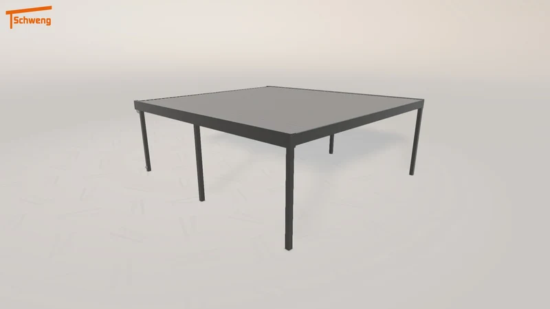 #AT Schweng Flachdachcarport C600 (ID zb5d7w)