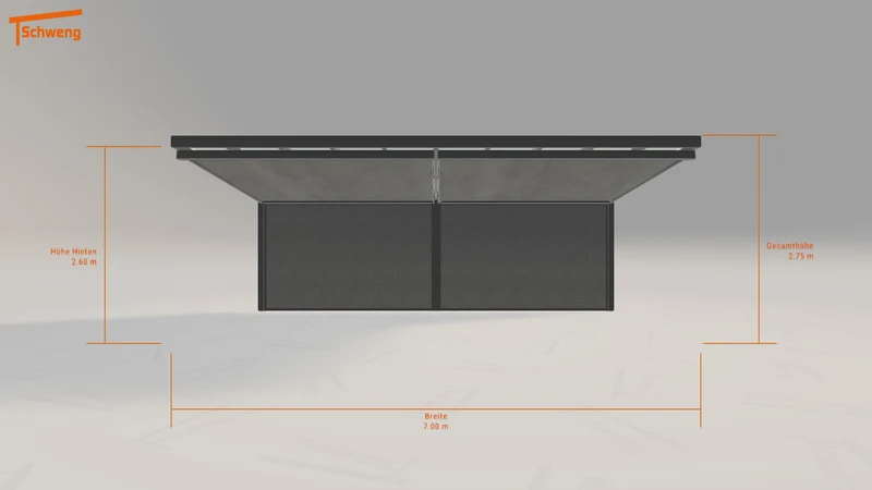 #DE Schweng Terrassenüberdachung S400 (ID 9wy3q4)
