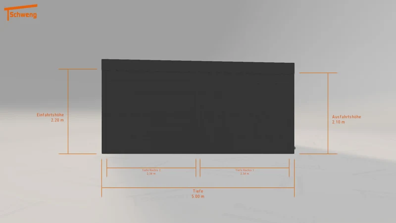 #DE Schweng Flachdachcarport C600 (ID ygzp9v) #MTG