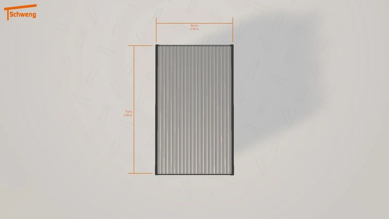 #DE Schweng Flachdachcarport C600 (ID ygzp9v) #MTG