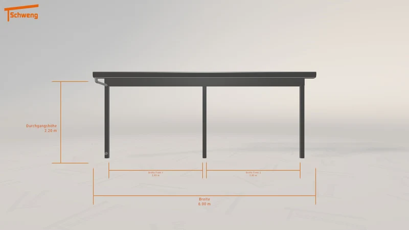 #DE Schweng Terrassenüberdachung S400 (ID bkqvwq)