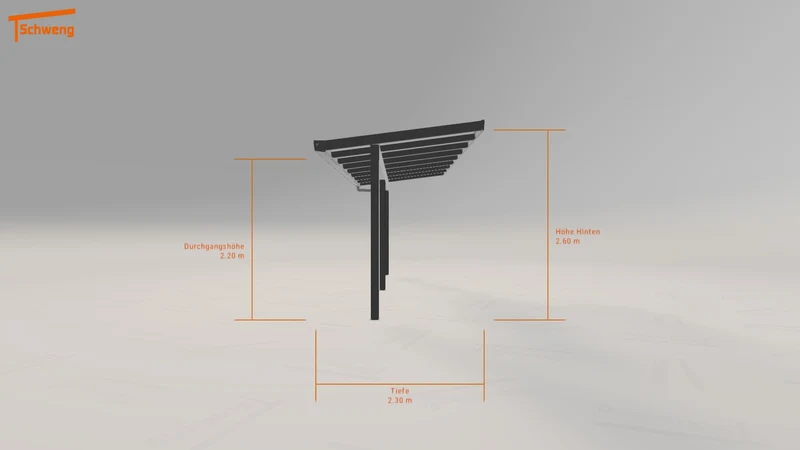 #DE Schweng Terrassenüberdachung S400 (ID bkqvwq)