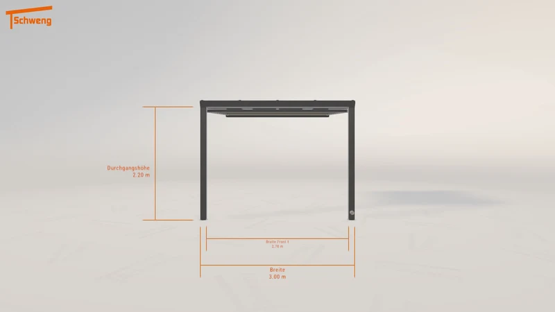 #DE Schweng Terrassenüberdachung S350 (ID zb5vn9)
