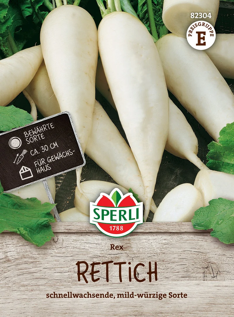 SPERLI Rettich-Samen 'Rex'