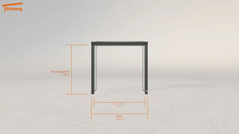 #DE Schweng Terrassenüberdachung S400 (ID mjpymr)