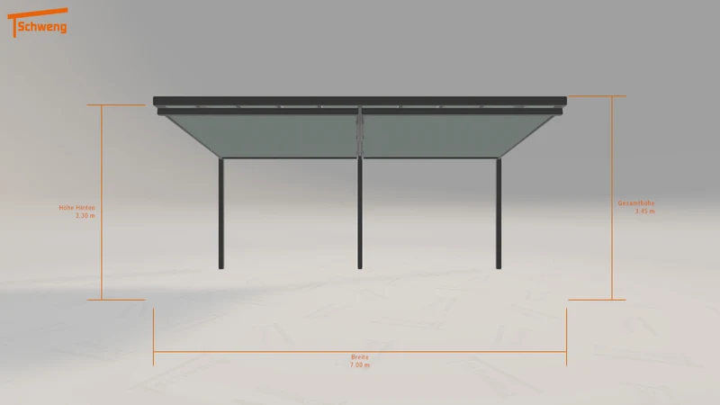 #DE Schweng Terrassenüberdachung S400 (ID 42x25y)