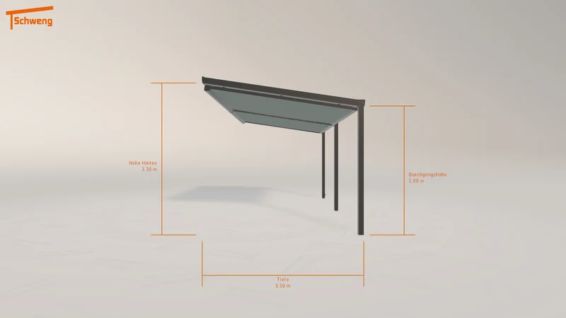 #DE Schweng Terrassenüberdachung S400 (ID g737dn)