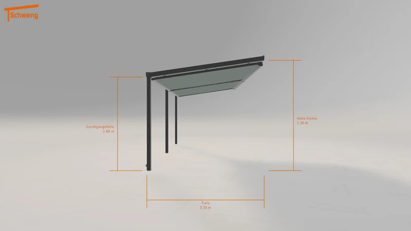 #DE Schweng Terrassenüberdachung S400 (ID g737dn)
