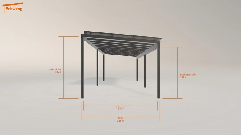 #DE Schweng Terrassenüberdachung S400 (ID pb9b5k)