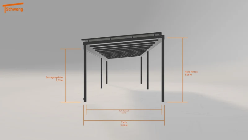 #DE Schweng Terrassenüberdachung S400 (ID pb9b5k)