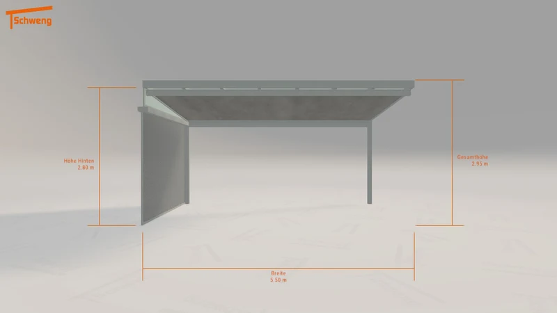 #DE Schweng Terrassenüberdachung S350 (ID 2q5nw9)