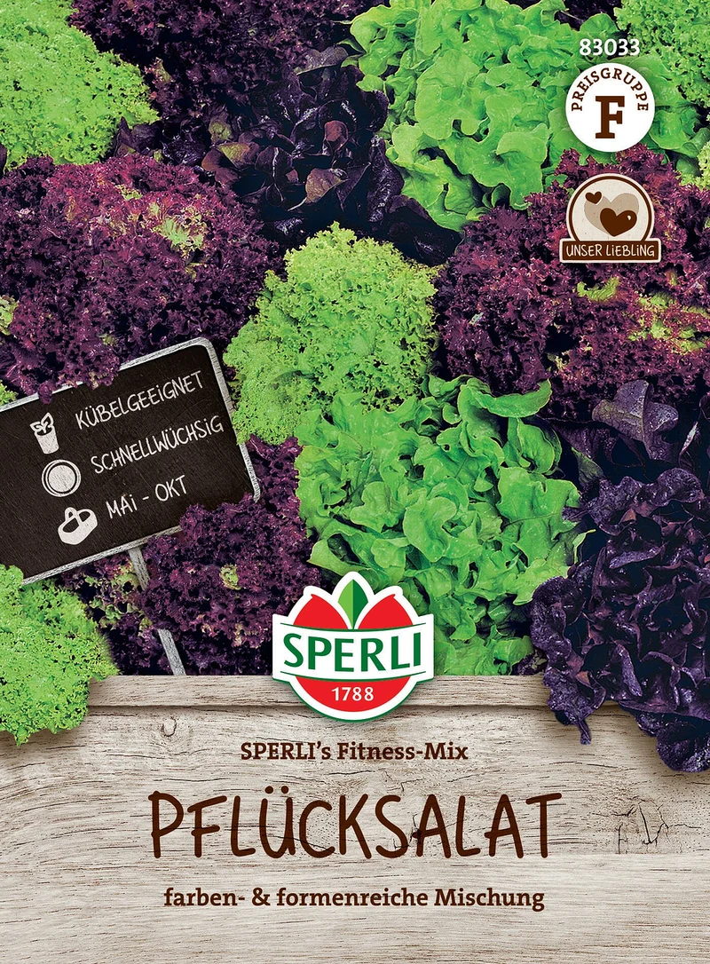 SPERLI Pflücksalat-Samen 'Fitness-Mix'