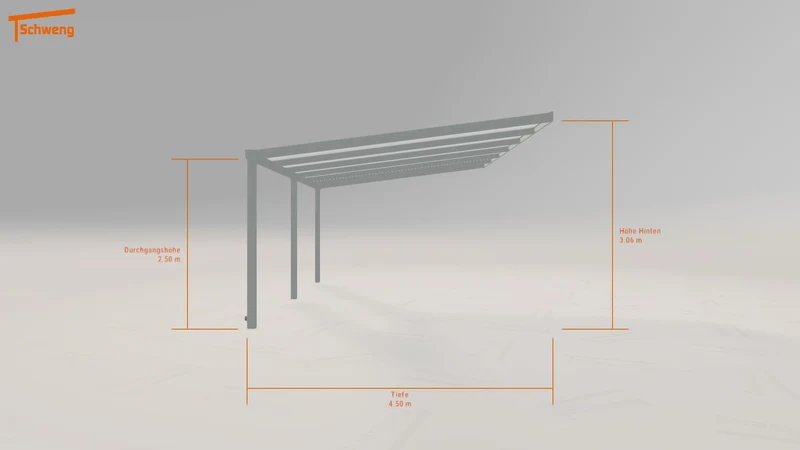 #DE Schweng Terrassenüberdachung S400 (ID pb9273)