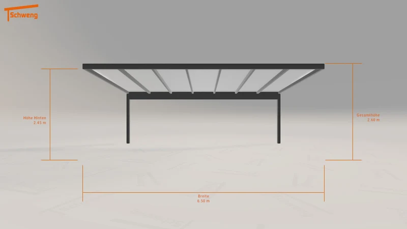 #DE Schweng Terrassenüberdachung S400 (ID 859x2q)