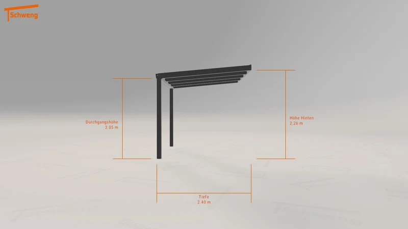 #DE Schweng Terrassenüberdachung S350 (ID dvq9ny)