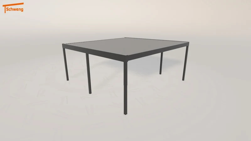 #AT Schweng Flachdachcarport C600 (ID x79wwj)