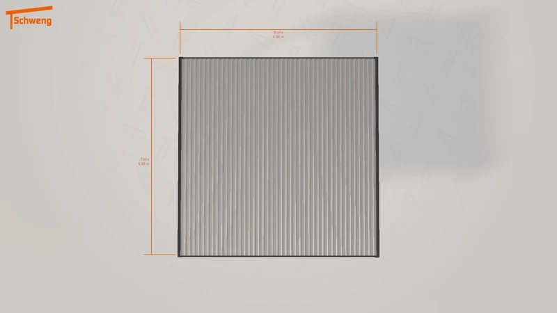 #AT Schweng Flachdachcarport C600 (ID x79wwj)