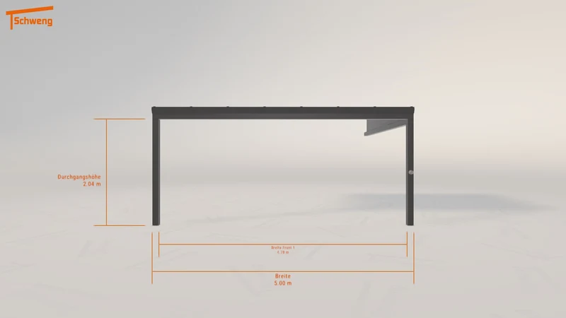 #DE Schweng Terrassenüberdachung S350 (ID 42x2qy)