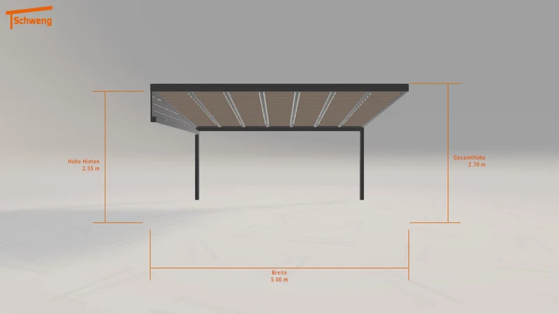 #DE Schweng Terrassenüberdachung S350 (ID 42x2qy)
