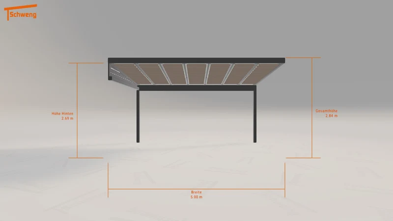 #DE Schweng Terrassenüberdachung S400 (ID g737vn)