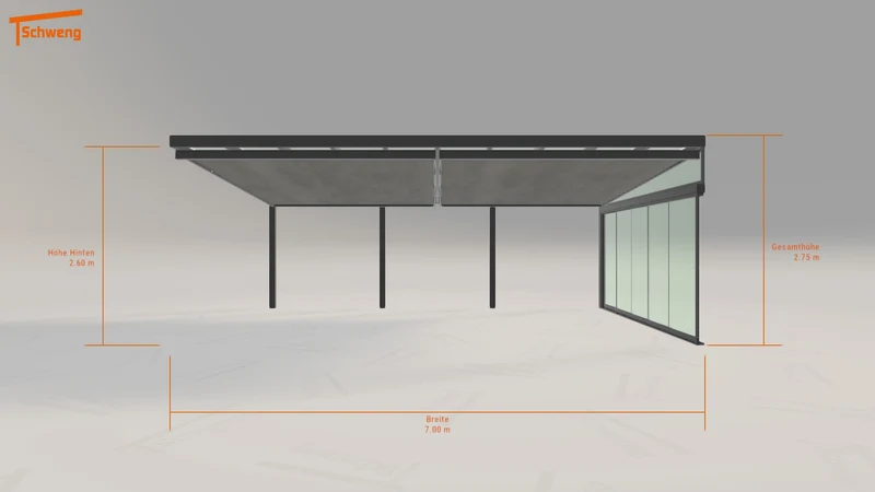 #DE Schweng Terrassenüberdachung S400 (ID dvqbjm) #MTG