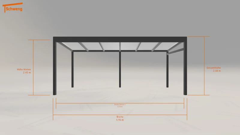 #DE Schweng Terrassenüberdachung S350 (ID v4jymj)