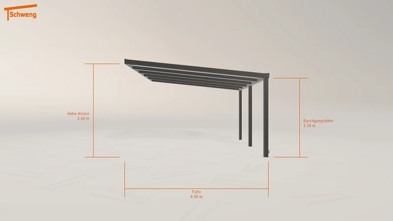 #CH Schweng Terrassenüberdachung S400 (ID zb5vxd)