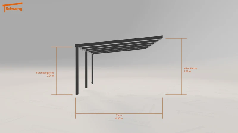 #CH Schweng Terrassenüberdachung S400 (ID zb5vxd)