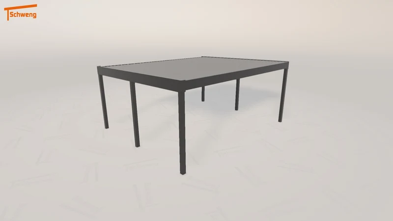 #DE Schweng Flachdachcarport C600 (ID bkqbzg)