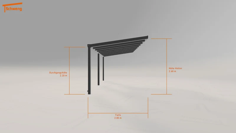 #DE Schweng Terrassenüberdachung S400 (ID 337ddq)