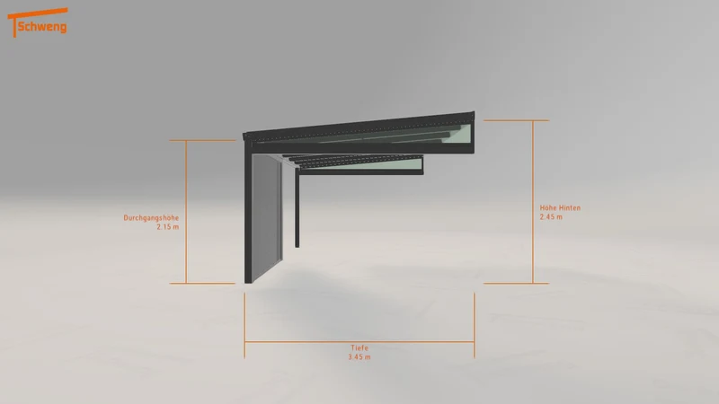 #DE Schweng Terrassenüberdachung S350 (ID k2qmm5)