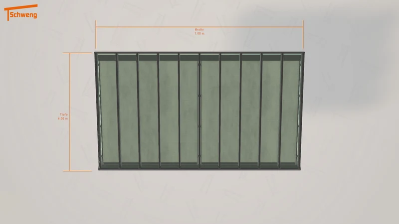 #DE Schweng Terrassenüberdachung S400 (ID bkqbkg)