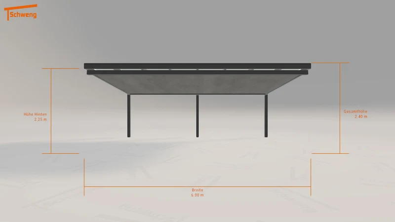 #DE Schweng Terrassenüberdachung S400 (ID 77wd7x)