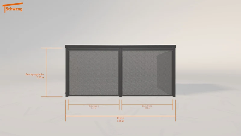 #DE Schweng Terrassenüberdachung S400 (ID 9wy37p)
