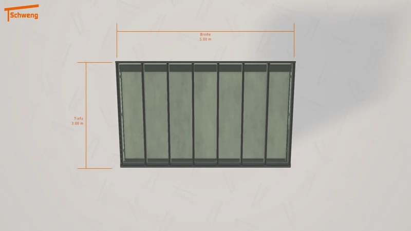 #DE Schweng Terrassenüberdachung S400 (ID 9wy37p)