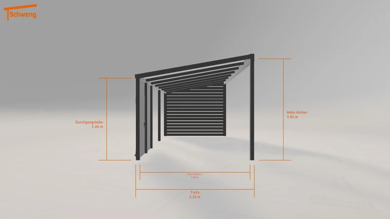 #DE Schweng Pultdachcarport S350 (ID v4jbyq) #MTG