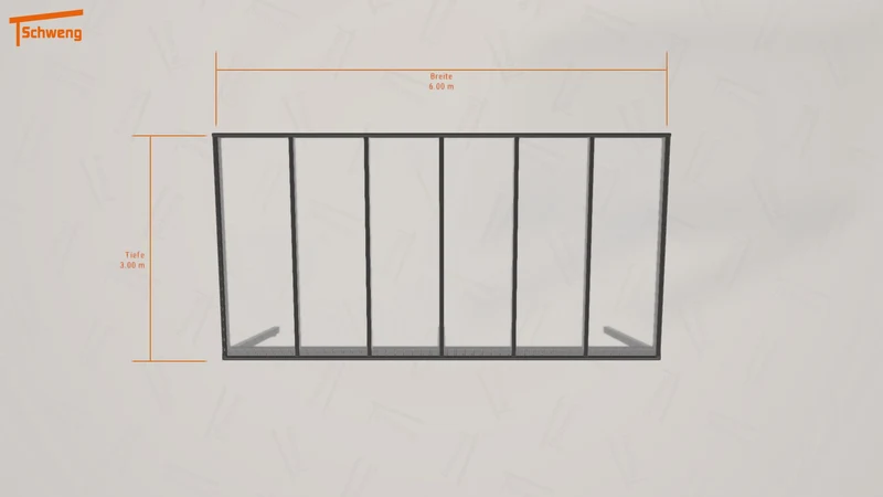 #DE Schweng Terrassenüberdachung S350 (ID mjp478)