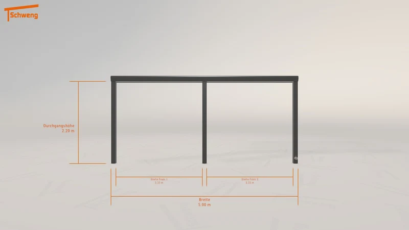 #DE Schweng Terrassenüberdachung S400 (ID 77w7d5)
