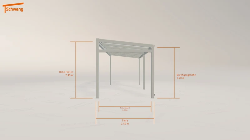 #DE Schweng Terrassenüberdachung S350 (ID 9wy7pg)