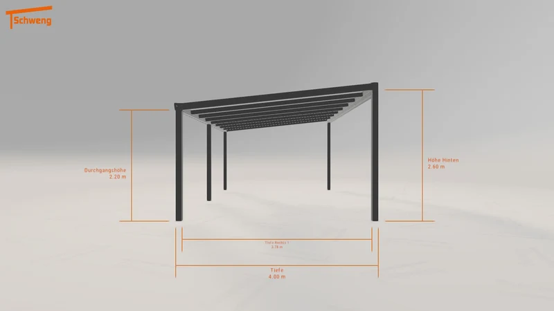 #DE Schweng Terrassenüberdachung S400 (ID x79bnb)