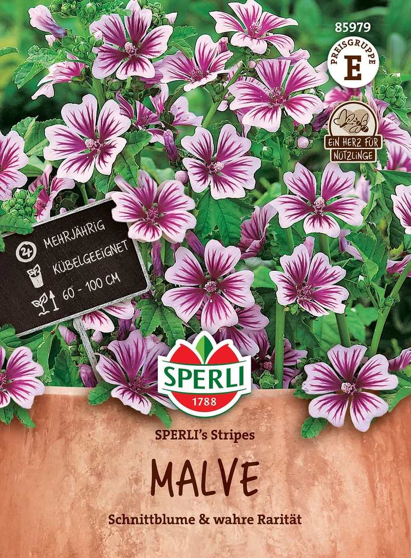 SPERLI Malven-Samen 'Stripes'