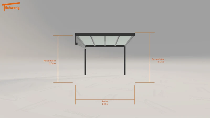#DE Schweng Terrassenüberdachung S350 (ID zb5mpw)